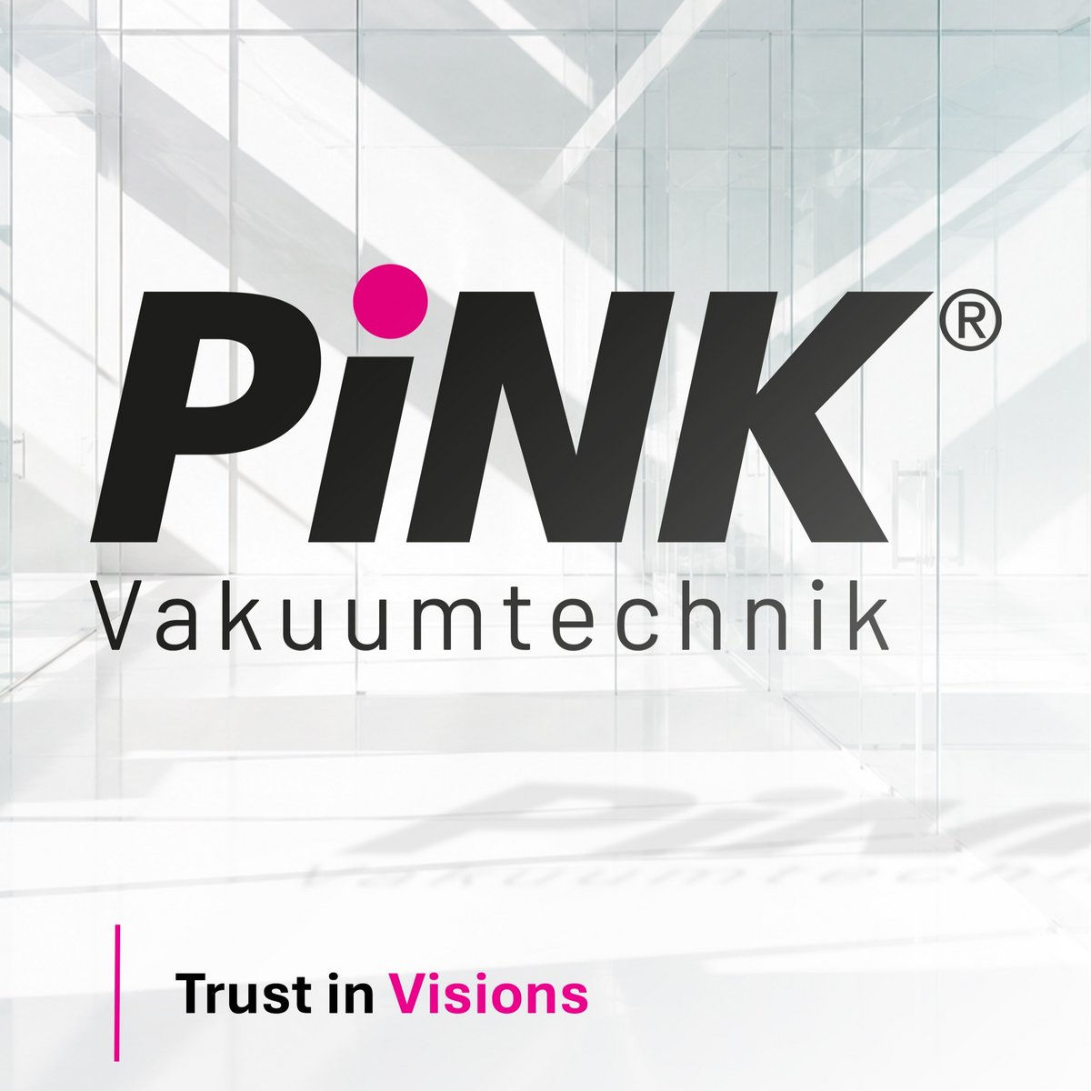 Neues Logo der PINK GmbH Vakuumtechnik