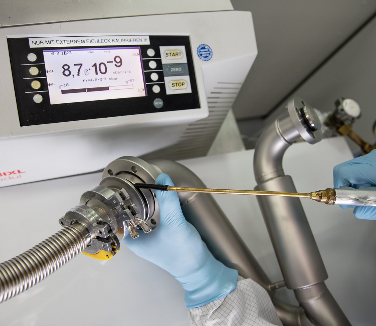 Lecksuche mit Helium